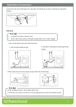 Preview for 8 page of ROBINHOOD RHFL6W Installation And Operating Instructions Manual