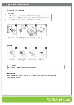 Preview for 9 page of ROBINHOOD RHTL55W Installation And Operating Instructions Manual