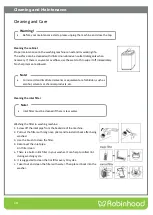 Preview for 15 page of ROBINHOOD RHTL55W Installation And Operating Instructions Manual