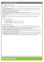 Preview for 6 page of ROBINHOOD RHTMF269W Installation And Operating Instructions Manual