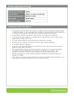 Preview for 7 page of ROBINHOOD RPA3CI6SS Installation And Operating Instructions Manual