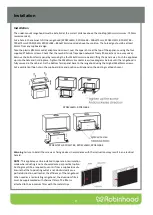 Preview for 6 page of ROBINHOOD RPD3CL6BK Installation And Operating Instructions Manual