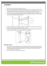 Предварительный просмотр 7 страницы ROBINHOOD RWC60XCOM Installation And Operating Instructions Manual