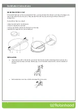 Preview for 5 page of ROBINHOOD RWE3CL6MBDC Installation And Operating Instructions Manual