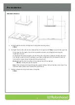 Preview for 6 page of ROBINHOOD RWE3CL6SS Installation And Operating Instructions Manual