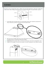 Preview for 7 page of ROBINHOOD RWE3CL6SS Installation And Operating Instructions Manual