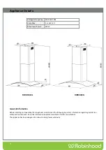 Preview for 4 page of ROBINHOOD RWK3CL6G Installation And Operating Instructions Manual