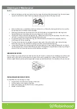 Preview for 10 page of ROBINHOOD RWK3CL6G Installation And Operating Instructions Manual