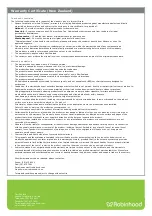 Preview for 7 page of ROBINHOOD ST7003 Installation And Operating Instructions Manual