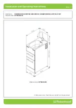 Preview for 1 page of ROBINHOOD ST7003SLIM Installation And Operating Instructions Manual