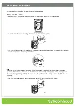 Preview for 8 page of ROBINHOOD WDCA845W Installation And Operating Instructions Manual