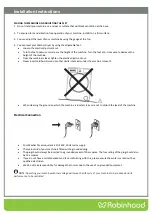 Preview for 9 page of ROBINHOOD WDCA845W Installation And Operating Instructions Manual