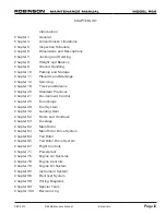 Preview for 3 page of Robinson Helicopter Company RTR 660 Maintenance Manual