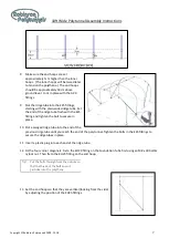 Предварительный просмотр 7 страницы Robinson Polytunnels 10ft Wide Polytunnel Assembly & Instruction Manual