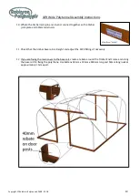 Предварительный просмотр 10 страницы Robinson Polytunnels 10ft Wide Polytunnel Assembly & Instruction Manual