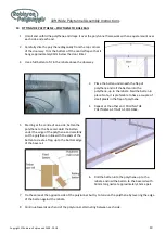 Предварительный просмотр 19 страницы Robinson Polytunnels 10ft Wide Polytunnel Assembly & Instruction Manual