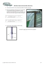 Предварительный просмотр 22 страницы Robinson Polytunnels 10ft Wide Polytunnel Assembly & Instruction Manual