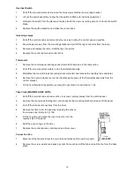 Preview for 16 page of Robinson Willey Bantam Ecotherm LPG User Manual