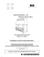 Preview for 1 page of Robinson Willey Sahara LF Installation And Service Instructions Manual