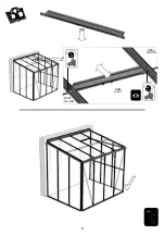 Предварительный просмотр 21 страницы Robinsons 6 Lean-To 6 x 10 Lt Assembly Instructions Manual