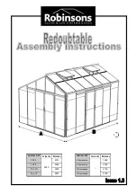 Robinsons Redoubtable Assembly Instructions Manual preview