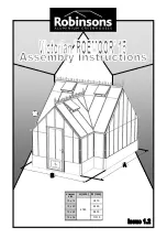 Robinsons Roemoor 15 Assembly Instructions Manual preview