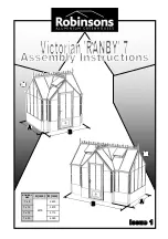 Robinsons Victorian RAMSBURY 14 Assembly Instructions Manual preview