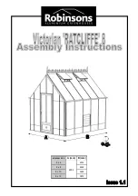 Robinsons Victorian Ratcliffe 8 Assembly Instructions Manual preview