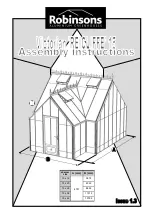 Robinsons Victorian 'RICLIFFE' 15 Assembly Instructions Manual preview