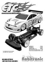 Preview for 1 page of Robitronic ETC Sport R39010 Instruction Manual