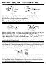 Preview for 21 page of Robitronic ETC Sport R39010 Instruction Manual