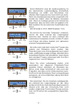 Предварительный просмотр 10 страницы Robitronic Expert LD 80 Manual