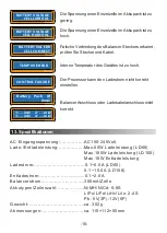 Предварительный просмотр 20 страницы Robitronic Expert LD100 Manual