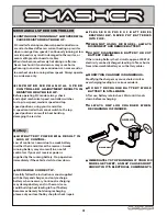 Предварительный просмотр 5 страницы Robitronic SMASHER Instruction Manual