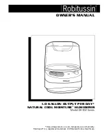 Предварительный просмотр 1 страницы Robitussin DH-832 Series Owner'S Manual