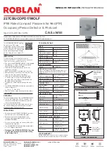 ROBLAN CASAMBI 227CBUCOPD17MOLF Installation Manual preview