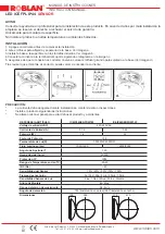 Preview for 3 page of ROBLAN ICEIP44SENFRW18F Instruction Manual