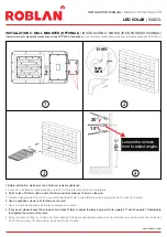 Preview for 8 page of ROBLAN VIASOL Installation Manual