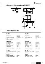 Preview for 8 page of Robland E2800 Manual