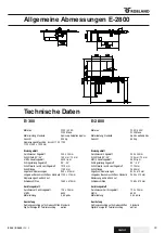 Preview for 34 page of Robland E2800 Manual