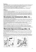 Preview for 43 page of Robland T-120 L Manual