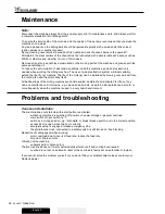 Preview for 28 page of Robland T110i User Manual