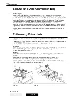 Preview for 54 page of Robland T110i User Manual