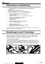 Предварительный просмотр 66 страницы Robland Z400 EL Manual