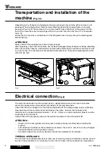 Preview for 8 page of Robland Z500 EL Manual