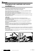 Preview for 20 page of Robland Z500 EL Manual