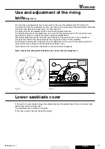 Preview for 21 page of Robland Z500 EL Manual