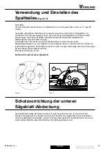 Preview for 53 page of Robland Z500 EL Manual