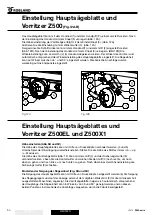 Preview for 54 page of Robland Z500 EL Manual