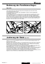 Preview for 59 page of Robland Z500 EL Manual